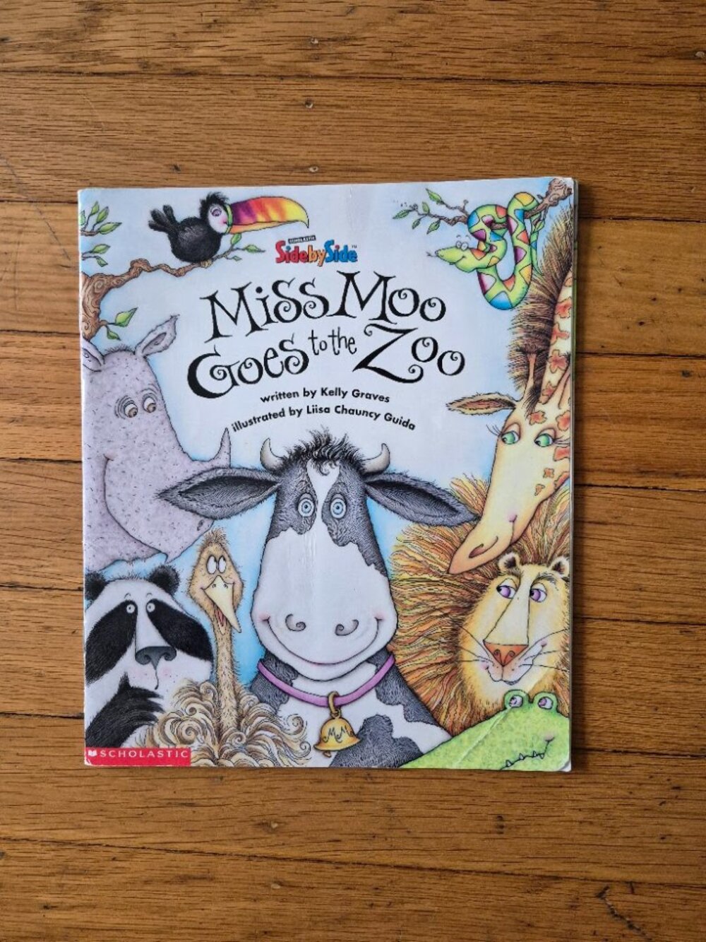 Miss Moo Goes To The Zoo